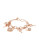 Guess Key and Heart Charm Bracelet - ROSE GOLD