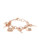 Guess Key and Heart Charm Bracelet - Rose Gold