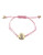 Rachel Rachel Roy Thread Crystal Charm Bracelet - Pink