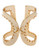 Rachel Zoe Stitches Wide Cuff Gold Plated  Cuff Bracelet<br><br><b>$250.00 - COMING SOON</b> - Gold