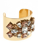 Kate Spade New York Crystal Arches Statement Cuff - Clear/Gold