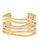Kara Ross Organic Line Cuff - Gold