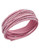 Swarovski Wrapped Slake Bracelet - Pink