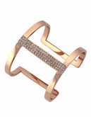 Vince Camuto Rose Gold Crystal Cuff - Rose Gold