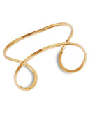 Lucky Brand Gold Tone Mod Cuff Bracelet - Gold