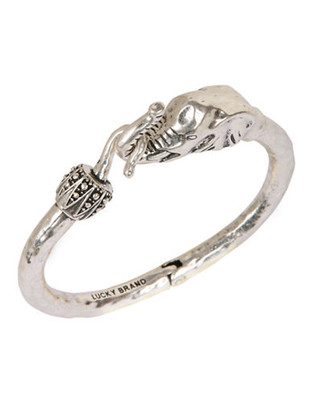 Lucky Brand Elephant Cuff - SILVER