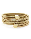 Bcbgeneration Coil Bracelet Item Gold Plated Stretch Wrap Bracelet - Gold