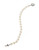 Nadri 8mm Pearl Bracelet with Framed Pearl Clasp - SILVER