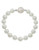 Carolee 8Mm One Row White Pearl Bracelet - Silvertone - Multiple
