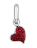 Swarovski Eros Heart Charm - Red