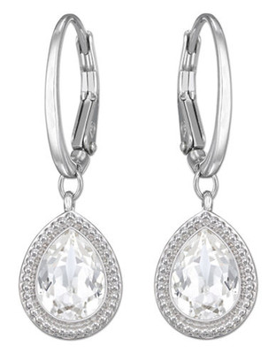 Swarovski Aneesa Pierced Earrings - Silver