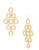Kenneth Cole New York Gold Circle Chandelier Earring - Gold