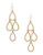Lauren Ralph Lauren Adorned Earring Item collection  Metal Teardrop Chandelier Goldtone Earring - Gold