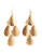 Jones New York Small Hammered Chandelier Earring - Gold