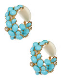 Kenneth Jay Lane Clip earring - Turquoise