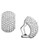 Nadri Jumbo Pave Clip Earring - Rhodium
