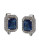 Carolee Simply Blue Clip Button - BLUE