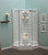 Sorrento 42 Inch Acrylic Frameless Neo-Angle Shower Package