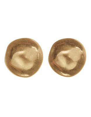 Jones New York Button Clip Earring - Gold