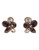 Jones New York Multi stone cluster clip earring - Purple