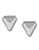 Vince Camuto Metal Triangle Clip Earring - Silver