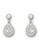 Swarovski Sensation Pierced Earrings - Silver