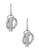 Michael Kors Pave Charm Drop Earrings - Silver