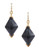 Gerard Yosca Diamond Stone Drop Earrings - Gold