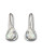 Swarovski Lunar Pierced Earrings - SILVER