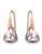 Swarovski Lunar Pierced Earrings - Silver