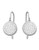 Swarovski Top Pierced Earrings - Silver