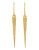 Melinda Maria Gold Plated No Stone Earring - GOLD