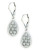 Expression Sterling Silver Cubic Zirconia Earrings - SILVER