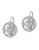 Expression Sterling Silver CZ Earrings - SILVER