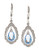 Carolee Teardrop Coloured Stone Earrings - blue