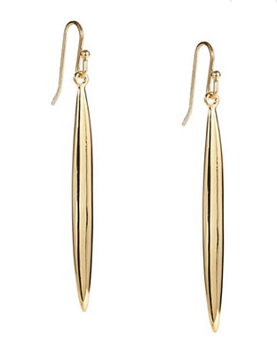 Trina Turk Spear Linear Drop Earrings - Gold