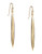 Trina Turk Spear Linear Drop Earrings - Gold
