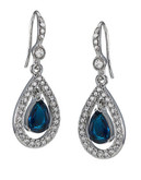 Carolee Simply Blue Briolet Drop Earring - Blue