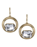 Sam Edelman Stone Link Drop Earrings - Gold