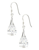 Expression Sterling silver drop earrings - No Colour
