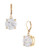 Betsey Johnson Large Crystal Drop Earring - Gold