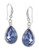 Carolee Royal Blue Faceted Drop Earrings - Blue