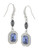 Carolee Royal Blue Drop Earrings - Blue