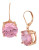 Betsey Johnson Crystal Drop Earring - PINK