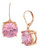 Betsey Johnson Crystal Drop Earring - Pink
