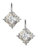 Expression Sterling Silver Multi CZ Earrings - Silver