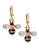 Betsey Johnson Bumble Bee Drop Earring - Gold Multi