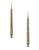 Lucky Brand Textured Drop Earrings - Gold