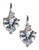 Expression Sterling Silver CZ Heart Earrings - Silver