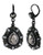 Betsey Johnson Metal Drop Earring - Black